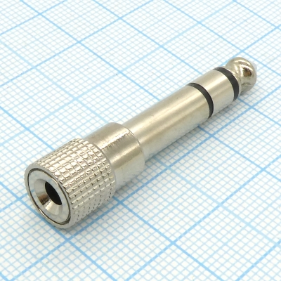 AD TRS штекер 6,3 - TRS гнездо 3,5 мет