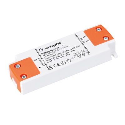 Блок питания ARV-SP-24020-FLAT-B (24V, 0.83A, 20W) 029375(1)