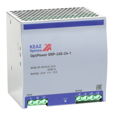 Блок питания OptiPower DRP-240-24-1 284549