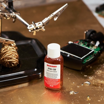 Флюс для пайки ЛТИ-120 30мл 09-3625