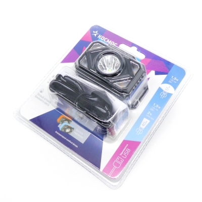 Фонарь аккум.налобный Космос KOC511Lit