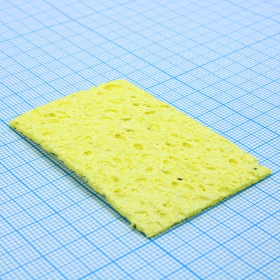 Губка для очистки паяльных жал 56x36мм