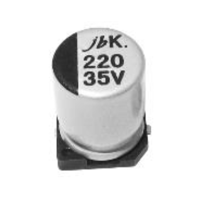 JCK 10uF 100V 20% 6.3x7.7mm 105C SMD / JCK2A100M063077