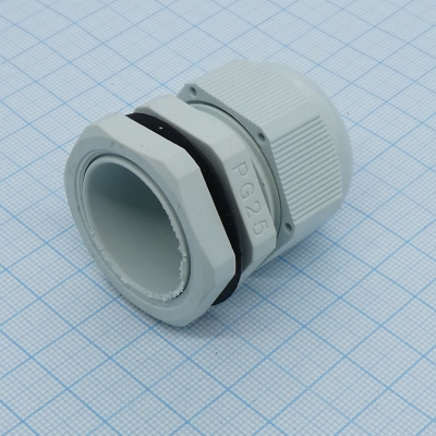 Кабельный ввод PG-25 серый