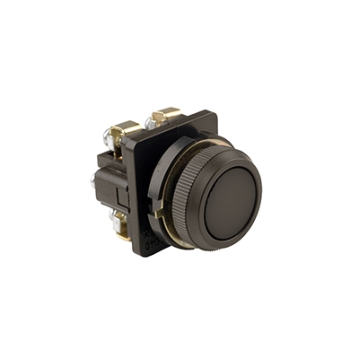 КЕ-011/2, черный, 1з+1р, цилиндр, IP40, 10А ,660В (ЭТ)