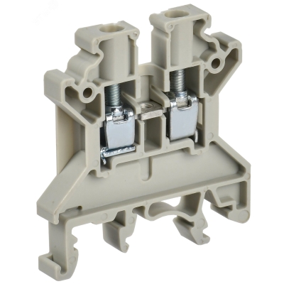 Колодка клеммная CTS 4мм2 серая YCT10-00-K03-004