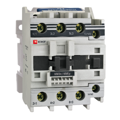 Контактор КМЭп малогабаритный 80А 24В DC 1NO 1NC PROxima ctr-s-80-24-nc-p