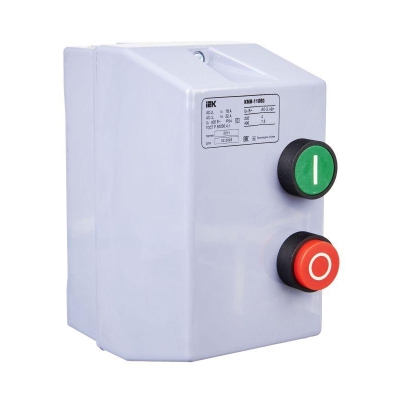 Контактор КМИ-11860 18А 380В/АС3 IP54 IEK KKM16-018-380-00