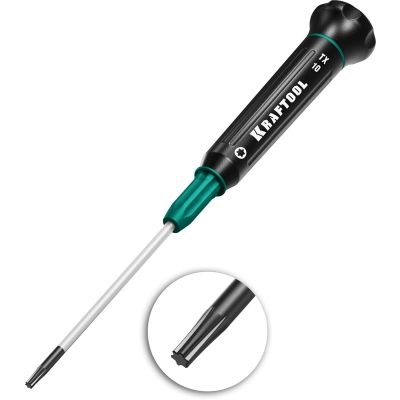 KRAFTOOL Precision TX10, отвертка для точных работ (25684-10)