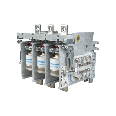 КВТ-1,14-2,5/160-3 У3, 3п, 160А, 220В AC/DC, 4з+3р, нереверсивный, без реле, IP00 (ЭТ)