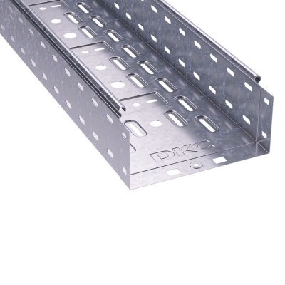 Лоток листовой перфорированный 200х100 сталь 0.7мм 35343