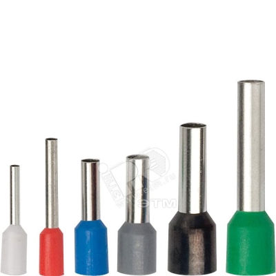 Наконечник-гильза НШвИ 2,5-8,2 синий (100шт) 17339