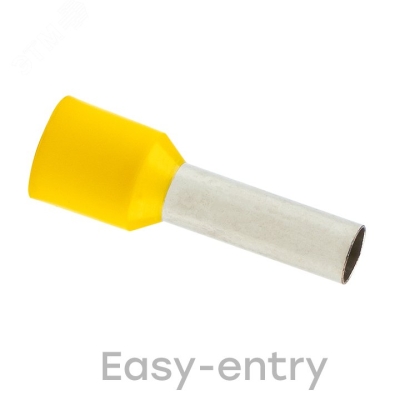 Наконечник штыревой втулочный изол. НШвИ 6.0-12 (уп.50шт) nhvi-6.0-12