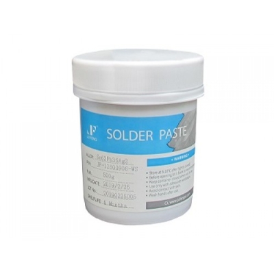 Паяльная паста SN62PB36AG2, Type 4 (20~38um), no clean, 500G/Jar