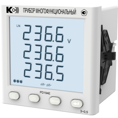 PD194E-9E3T-11021 Многофункциональные приборы 1RS-485/Ethernet/6DI/2DO (лицевая панель 96х96 мм)