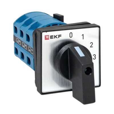 Переключатель кулачковый ПК-1-102 25А 2P «0-1-2-3» PROxima pk-1-102-25