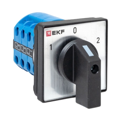 Переключатель кулачковый ПК-1-43 10А 3P "1-0-2" PROxima pk-1-43-10