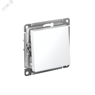 Переключатель проходной 1-кл. СП AtlasDesign 10А IP20 (сх. 6) 10AX механизм бел. SE ATN000161