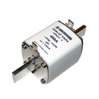 Плавкая вставка ППН-37 УХЛ3, 125А, габарит 2, IP00 (ЭТ)