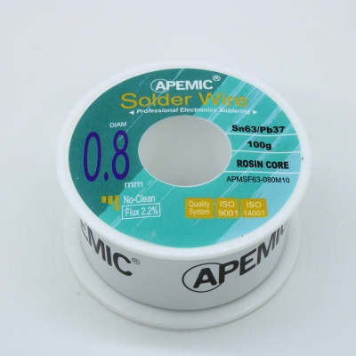 Припой Sn63Pb37 ROL0 0.8мм 100гр
