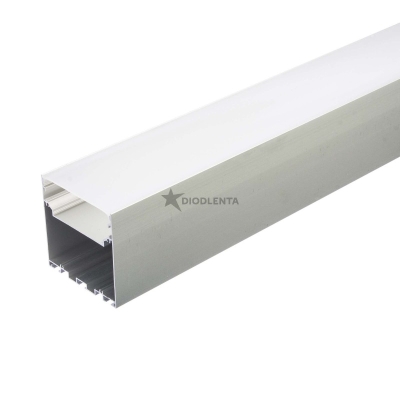 Профиль накладной алюминиевый с экраном GS-5050 Anod