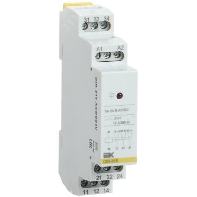Промежут. реле.OIR 3 конт (16А). 24 В AC/DC OIR-316-ACDC24V