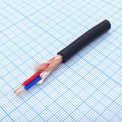 Провод 2-х жил.микрофонный D=6.5мм