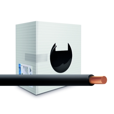 Провод монтажный cabH05V-K-1x0.5-b200-blk