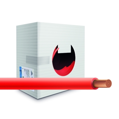 Провод монтажный cabH07V-K-1x2.5-b100-red