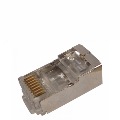 Разъем RJ-45(8P8C), FTP, CAT 5e экранированный