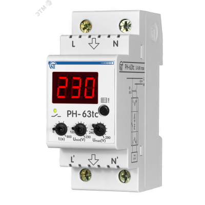 Реле напряжения РН-63tc 3425600063tc