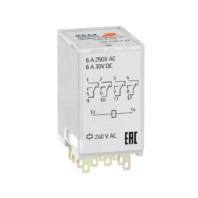 Реле промежуточное OptiRel G RP55-34-24D-6-CO/LD 281126