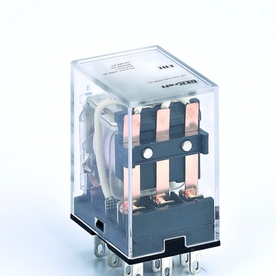 Реле промежуточное ПР-102 5А 230В AC 3 конт. с LED-индикацией 23883DEK