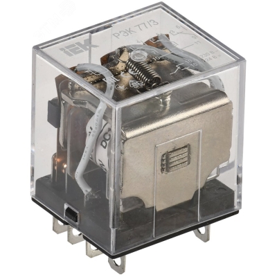 Реле РЭК77/3(LY3) 10А 12В DC ИЭК RRP10-3-10-012D