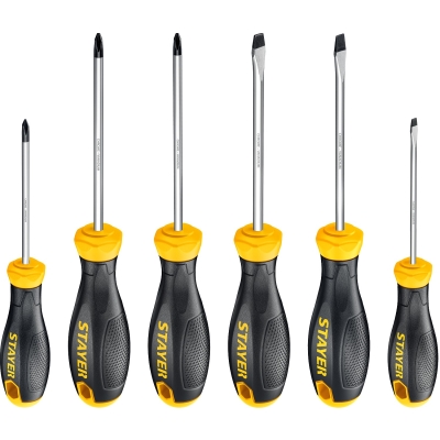 STAYER Hercules-X6, 6 предм., набор отверток (2513-H6)