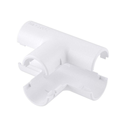 Тройник для жестких труб d20 разъемн. 50620