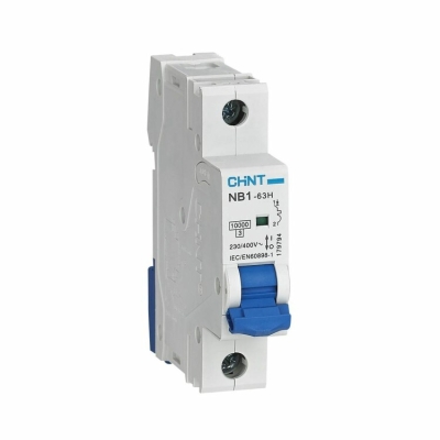 Выключатель автоматический модульный 1п C 1А 10кА NB1-63H CHINT 179781