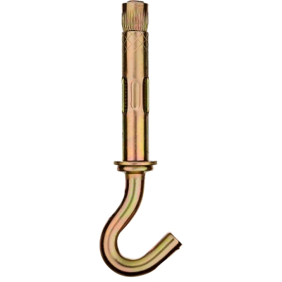 ЗУБР 12 х 70 мм, 25 шт, анкерный болт с крюком, Профессионал (302372-12-070)